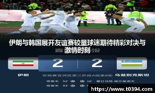 伊朗与韩国展开友谊赛较量球迷期待精彩对决与激情时刻